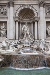 Italy, Lazio, Rome, Trevi fountain in Piazza de Trevi. 
Photo Stephen Rafferty / Eye Ubiquitous
