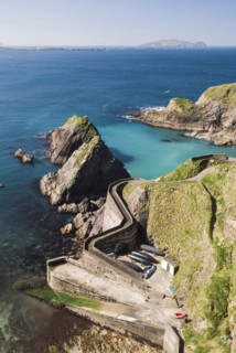 Ireland, County Kerry, Dingle Peninsula, Dunquin Harbour. 
Photo Hugh Rooney / Eye Ubiquitous