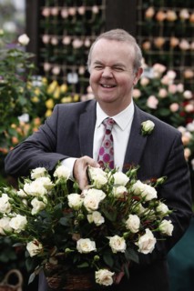 England, London, Ian Hislop at Chelsea Flower Show London 2013. 
Photo Sean Aidan