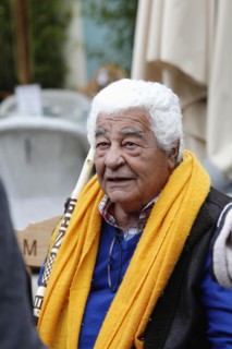 England, London, Antonio Carluccio at Chelsea Flower Show London 2013.