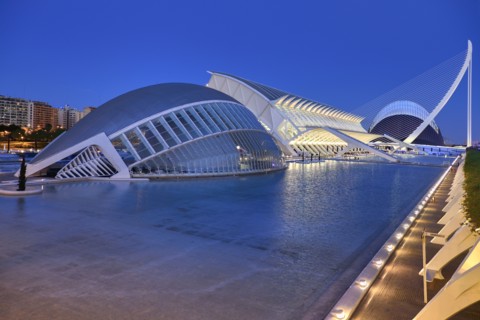 Spain, Valencia Province, Valencia, Spain, Valencia Province, Valencia, La Ciudad de las Artes y