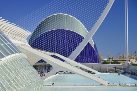 Spain, Valencia Province, Valencia, Spain, Valencia Province, Valencia, La Ciudad de las Artes y