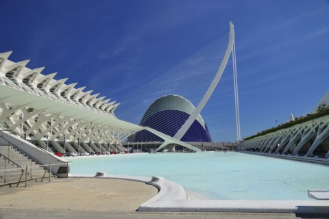 Spain, Valencia Province, Valencia, Spain, Valencia Province, Valencia, La Ciudad de las Artes y
