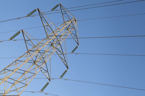 Environment, Power, Electricity, Pylons in the Hampshire countryside, England. 
Photo Bennett Dean