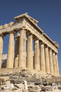 Greece, Attica, Athens, The Parthenon at the Acropolis. 
Photo Mel Longhurst