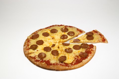 Food, Cooked, Pizza.