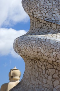 Spain, Catalonia, Barcelona, La Pedrera.