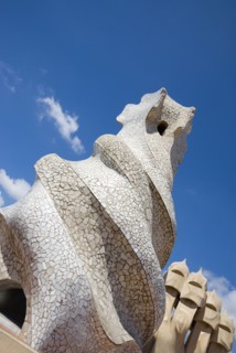 Spain, Catalonia, Barcelona, La Pedrera.