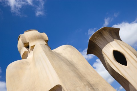 Spain, Catalonia, Barcelona, La Pedrera.