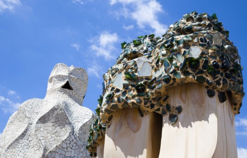 Spain, Catalonia, Barcelona, La Pedrera.
