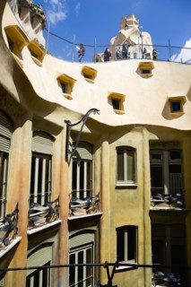 Spain, Catalonia, Barcelona, La Pedrera.