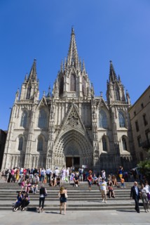 Spain, Catalonia, Barcelona, Cathedral.