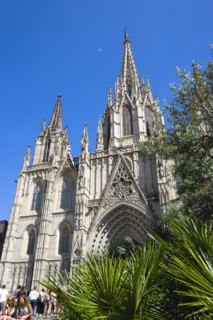 Spain, Catalonia, Barcelona, Cathedral.