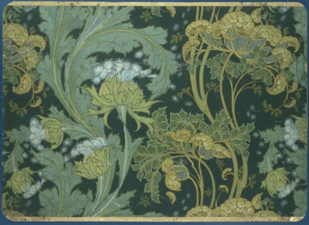 Tissu au motif de cigüe