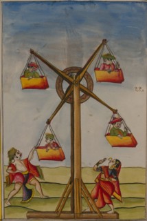 Famille sur une grande-roue