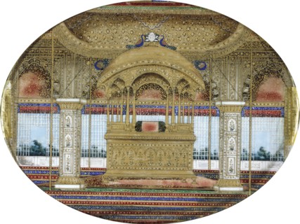 Trône du Paon