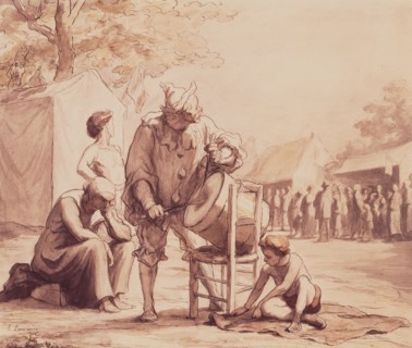 Daumier, Les Saltimbanques