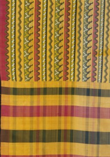 Jupe pour hommes birmane (détail)