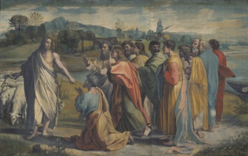 Raphaël, Le Christ remettant les clefs à Saint Pierre