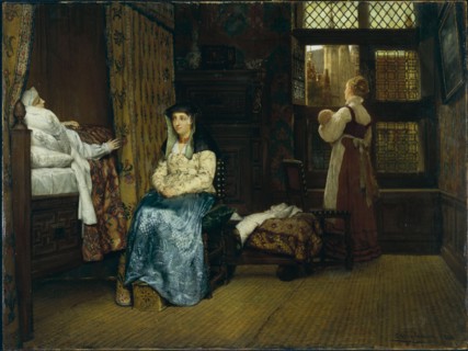 Alma-Tadema, La visite