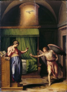 Vesusti, L'annonciation