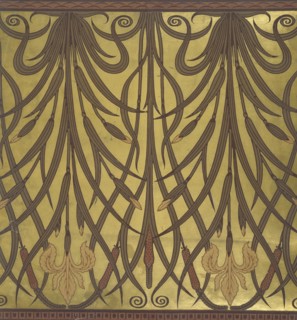 Crane, Frise au motif d'iris