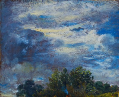 Constable, Etude de ciel et d'arbres