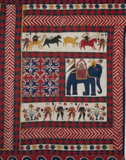 Tenture indienne