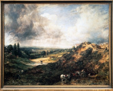 Constable, L'Etang de Branch Hill à Hampstead Heath