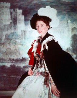 Portrait de la reine Elisabeth II