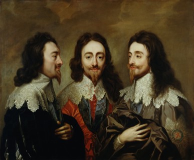 Anonyme, Triple portrait de Charles 1er