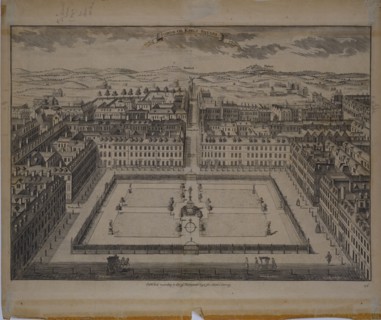 Days, King's Square à Londres, 1754