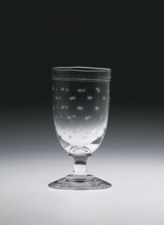 Verre à gelée ou crème anglaise, vers 1870