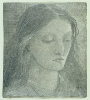 Rossetti, Portrait d'Elisabeth Eleanor Siddall