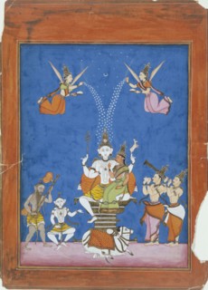 Siva et Parvati, 1780