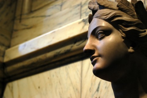Buste représentant une muse