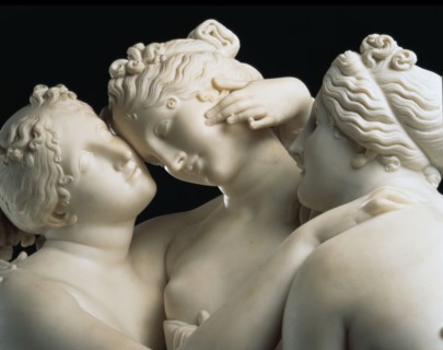 Canova, Les Trois Grâces (détail)
