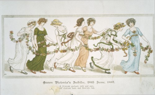 Femmes dansant lors du Jubilé de Sa Majesté la Reine Victoria
