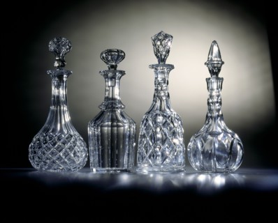 Carafes en verre