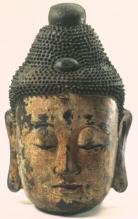 Tête de bouddha