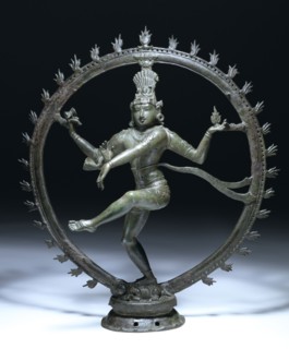 Statuette de Shiva représenté en Nataraja