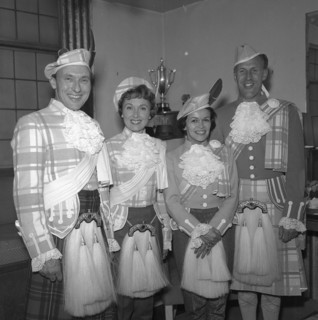 Pearl Carr et Teddy Johnson en 1957