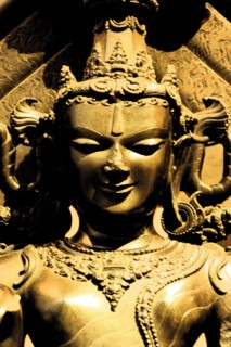 Statue représentant Surya