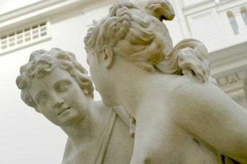 Delvaux, Vertumnus et Pomona