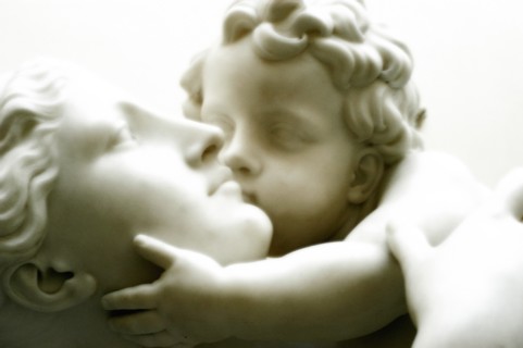 Hodges Baily, L'Amour maternel (détail)