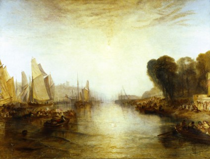 Turner, Le Château d'East Cowes sur l'Île de Wight