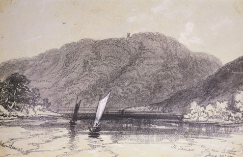 Lear, La rivière Tamar près de Cothele