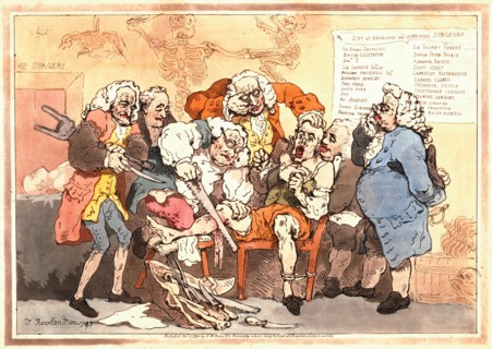 Rowlandson, Amputation