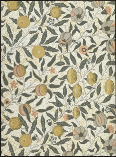 Morris, Fruits (motif pour papier peint)
