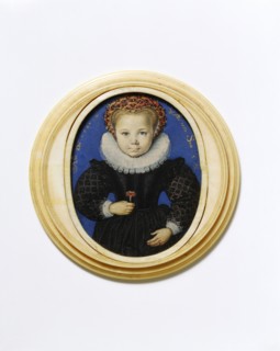 Oliver, Fillette de cinq ans tenant un oeillet